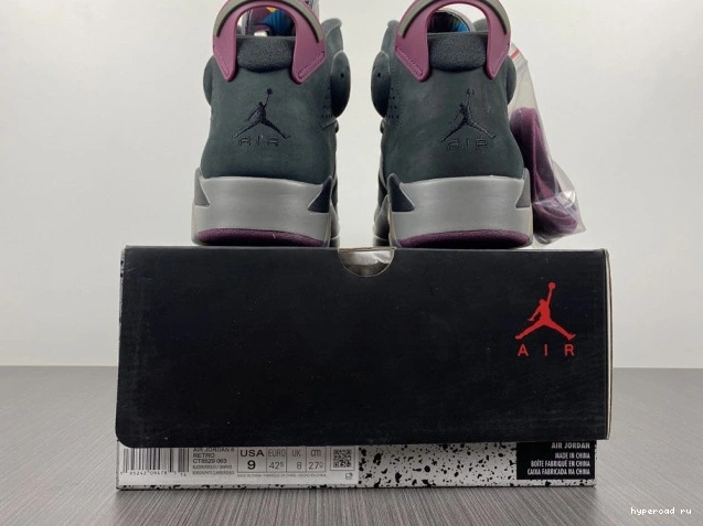 "Bordeaux "CT8529-063 Air 6 Jordan 1109